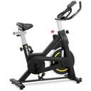 Stationary exercise spinning bicycle up to 100 kg - flywheel 8 kg
