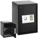 Electronic home office safe with combination lock steel 35x34.5x50 cm