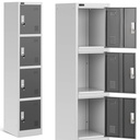 Social breakfast locker metal locker with key locks 4-door locker