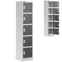 Social breakfast locker metal locker with key locks 5-door locker