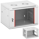 19'' 6U IP20 hanging server RACK cabinet up to 75 kg 54x40x35 cm