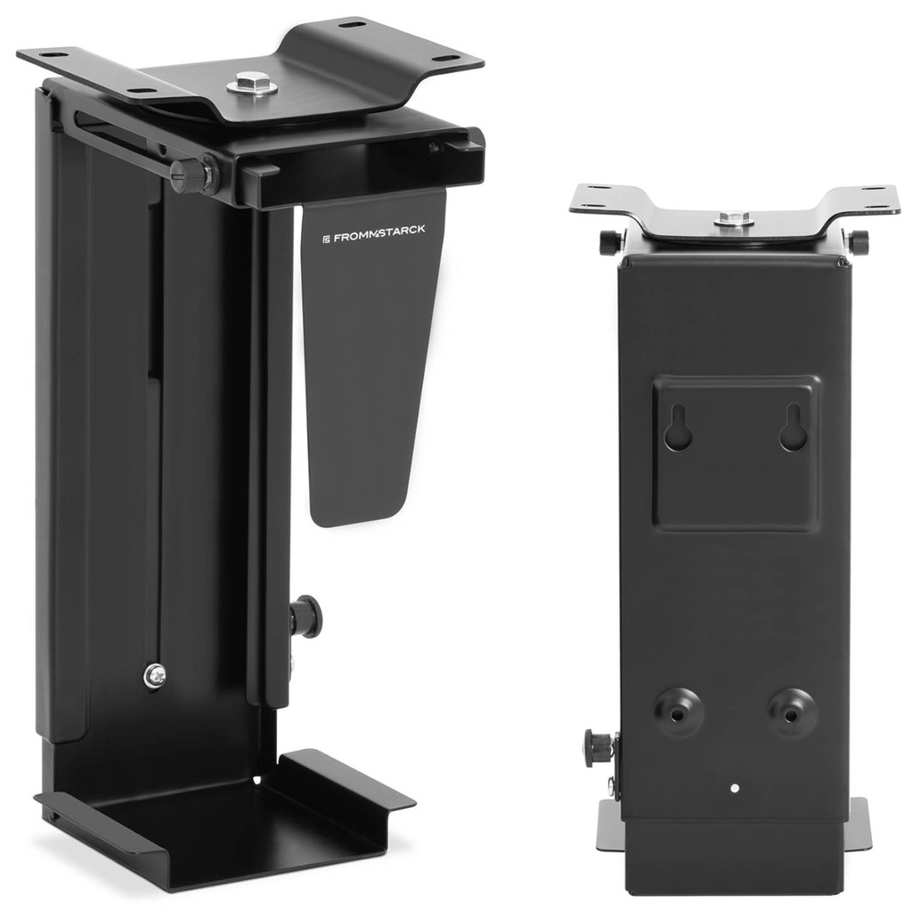 Suspended computer desk bracket adjustable up to 10 kg