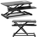 Laptop monitor workstation table adjustable 110-505 mm up to 15 kg