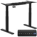 Elektriskais galda rāmis ar augstuma regulēšanu 62-128 cm maks. 125 kg