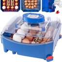 Incubator hatcher for 16 eggs automatic with water dispenser professional 60 W.