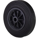 Gumijas atkritumu konteinera ritenis, diametrs 200 mm