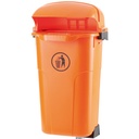 URBAN BIN 50L urbānais atkritumu tvertne - oranžā krāsā
