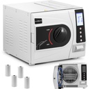 Spiediena tvaika autoklāvs instrumentu sterilizācijai 6 programmas B klases printeris LCD 12 l