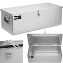 Užrakinama aliuminio įrankių dėžė 48 l 76 x 35 x 25,5 cm