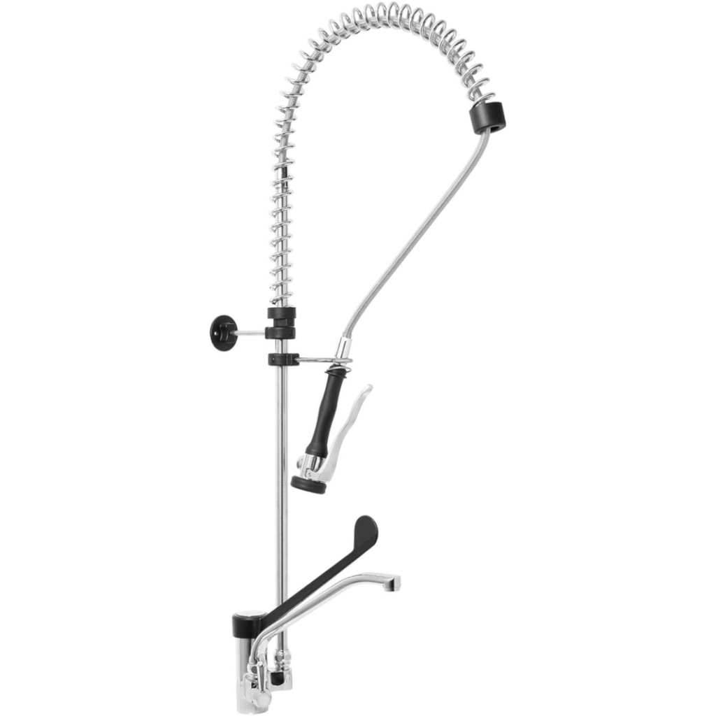 Kitchen sink faucet with pull-out spout elbow 100 cm