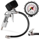 Wheel inflation gun with 4-6 bar pressure gauge