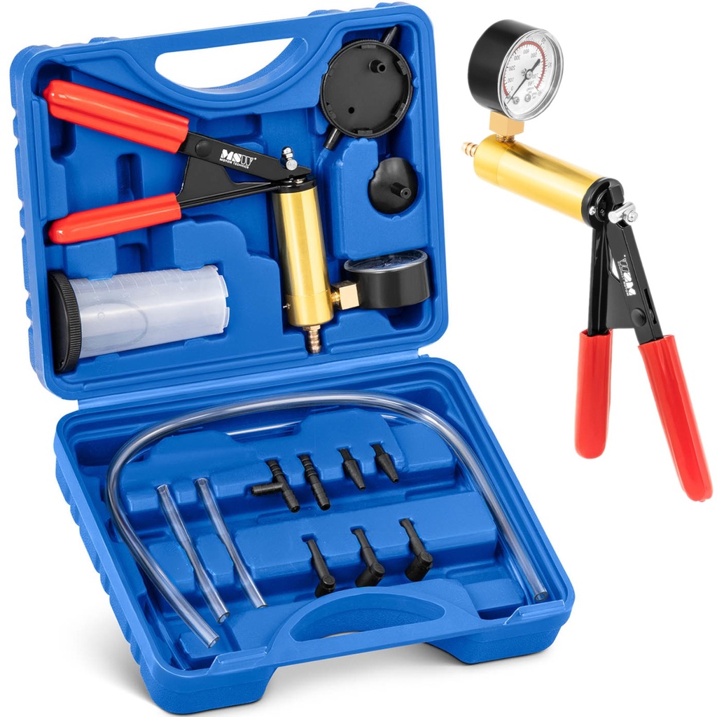 Brake bleeding kit vacuum tester 15 items