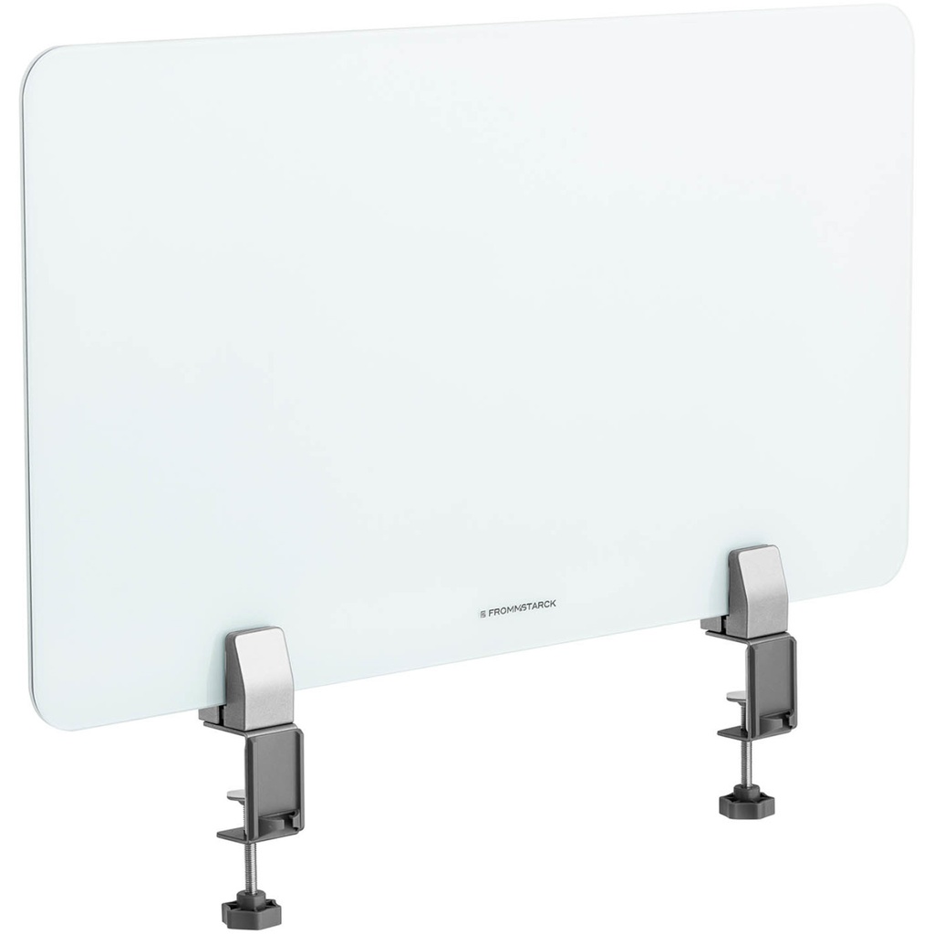 Glass desk partition wall 75 x 40 cm