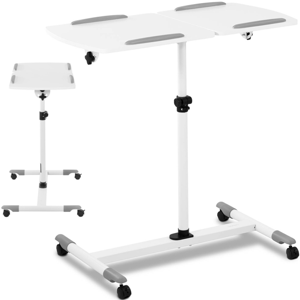 Klēpjdatora statīvs ar regulējamu slīpumu, regulējams, 2 galotnes 43 x 91 cm 700 - 1100 mm