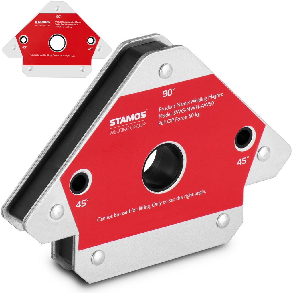 Angle welding chuck magnetic angle 45/90/135 up to 50 kg