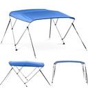Bimini stogelis valčiai 3 arkos 178 x 175 x 116 cm kobalto mėlyna