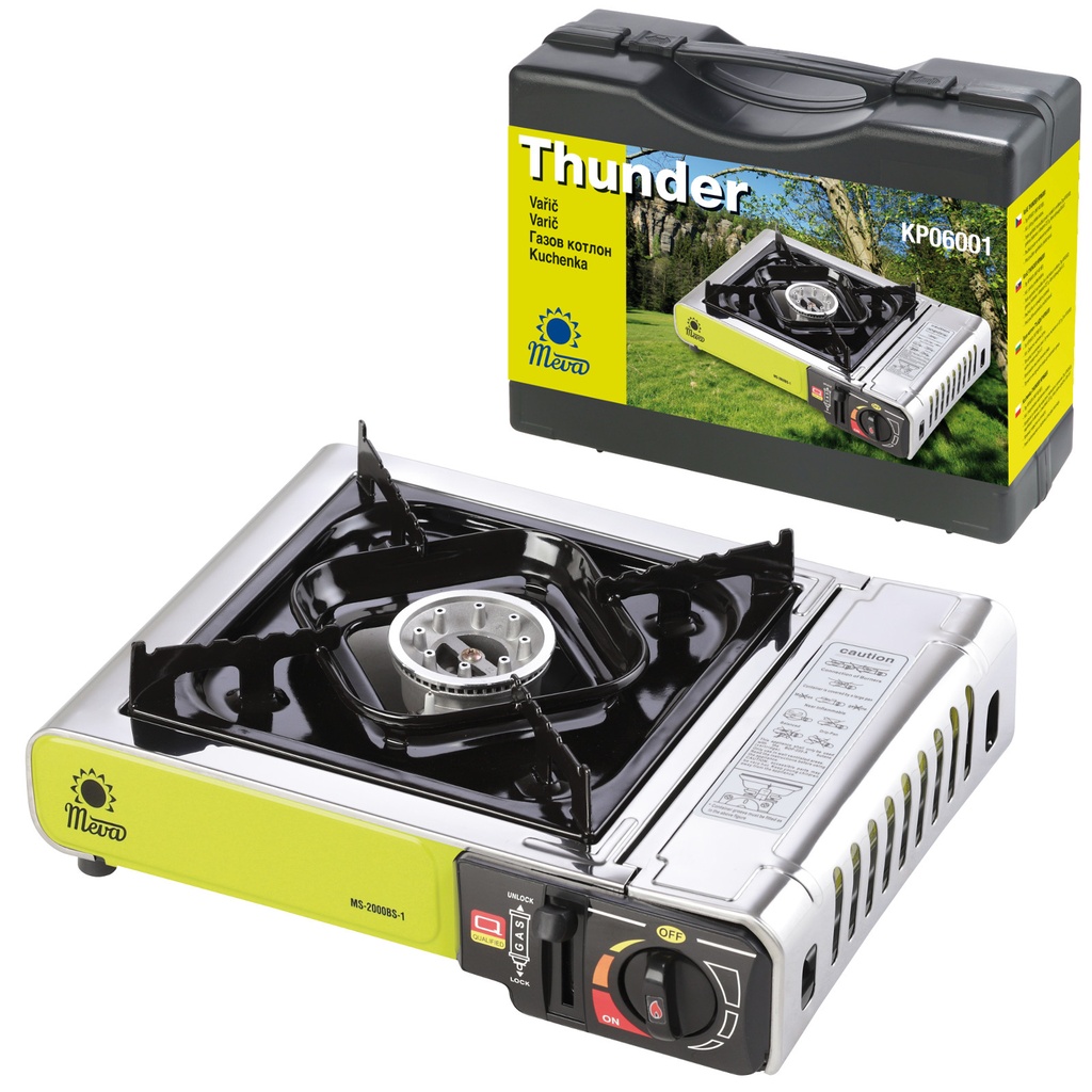 Turistinė kempingo dujinė viryklė THUNDER PRO 2kW