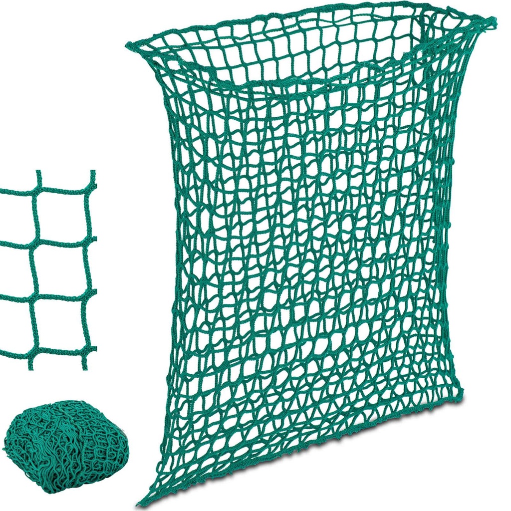 Hay net horse feeder donkey mule mesh 45 x 45 mm 100 x 90 cm