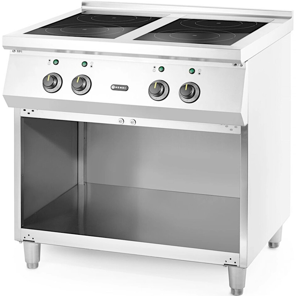 4 kaitviečių laisvai pastatoma indukcinė elektrinė viryklė 400 V 17000 W - Hendi 237687