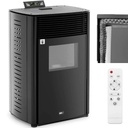 Brīvi stāvoša granulu plīts ar tālvadības pulti 50-325 m3 13000 W