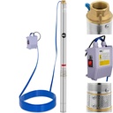 Iegremdējamais akas sūknis STAL 1000 W 3800 l/h līdz 85 m