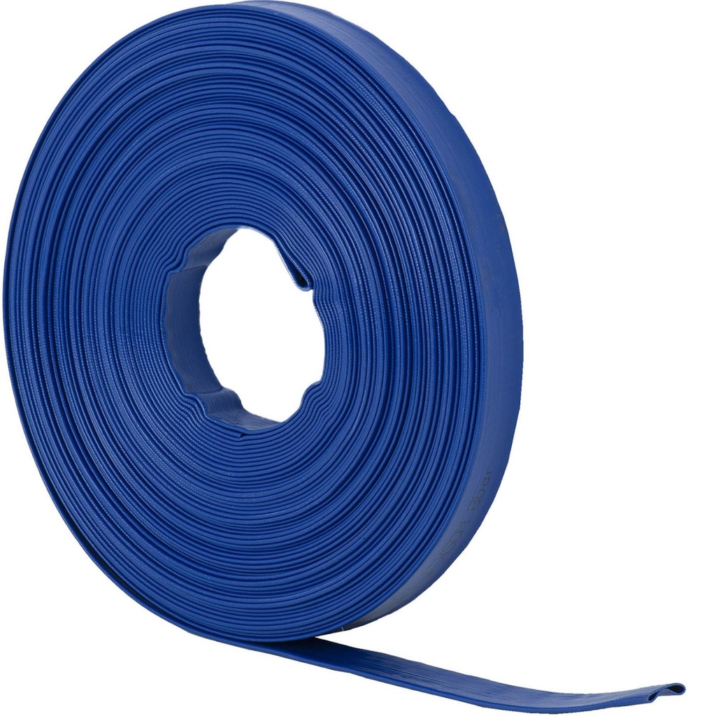 Sodo vandens siurblio plokščia sustiprinta žarna 1 1/2'' 38 mm 7-21 bar 50 m