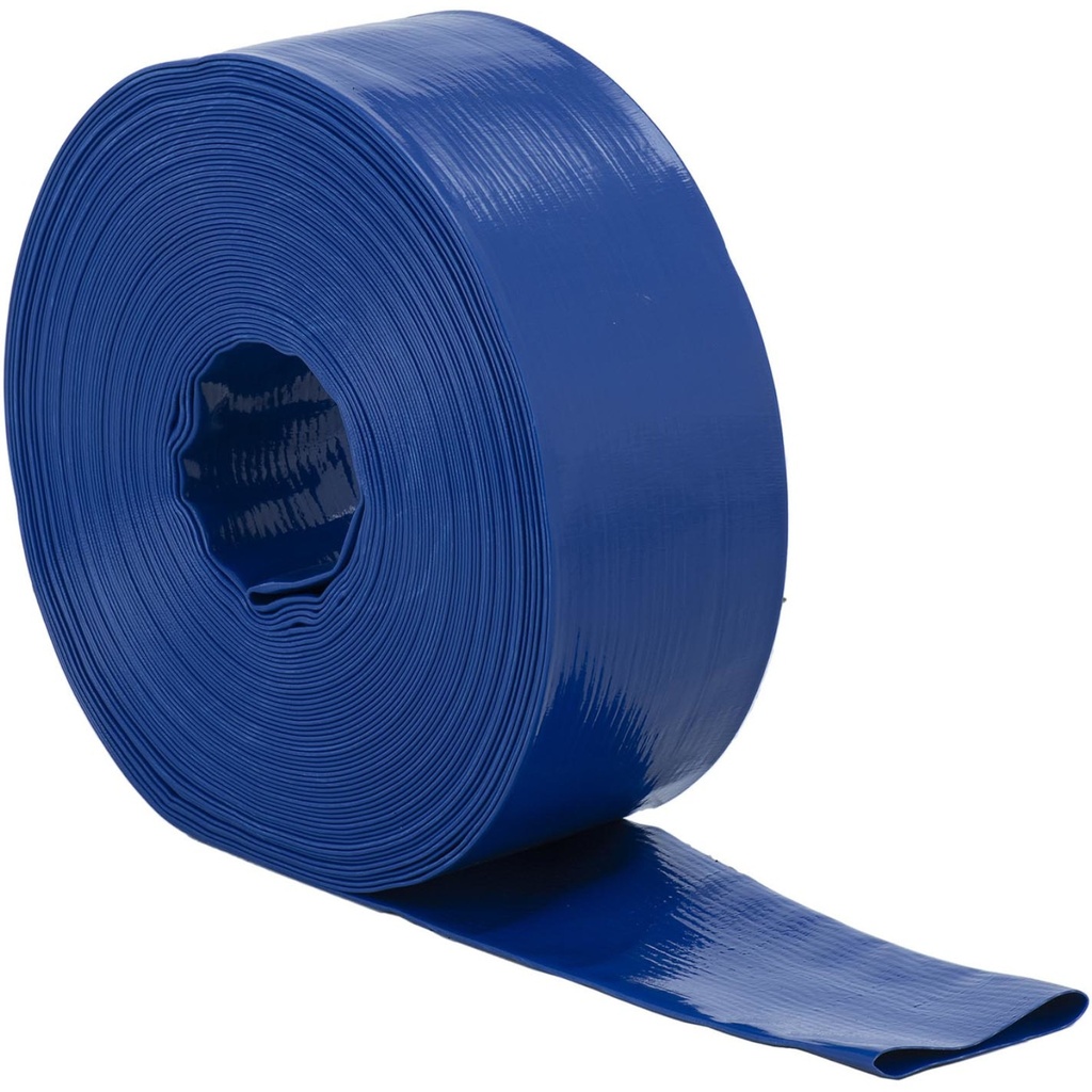 Sodo vandens siurblio sustiprinta plokščia žarna 4'' 100 mm 4-12 bar 50 m