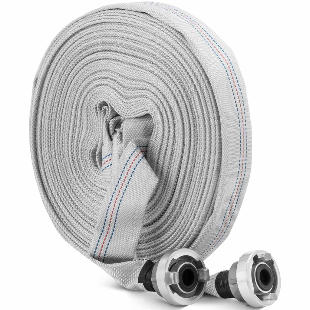 Gaisrininko vandens žarna su storz 1'' 25 mm 8-24 bar 30 m