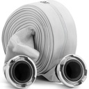 Ugunsdzēsēja plakano putu ūdens šļūtene ar 3'' storz savienotāju 76 mm 8-24 bar 30 m