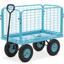 Economy transport garden cart foldable up to 400 kg