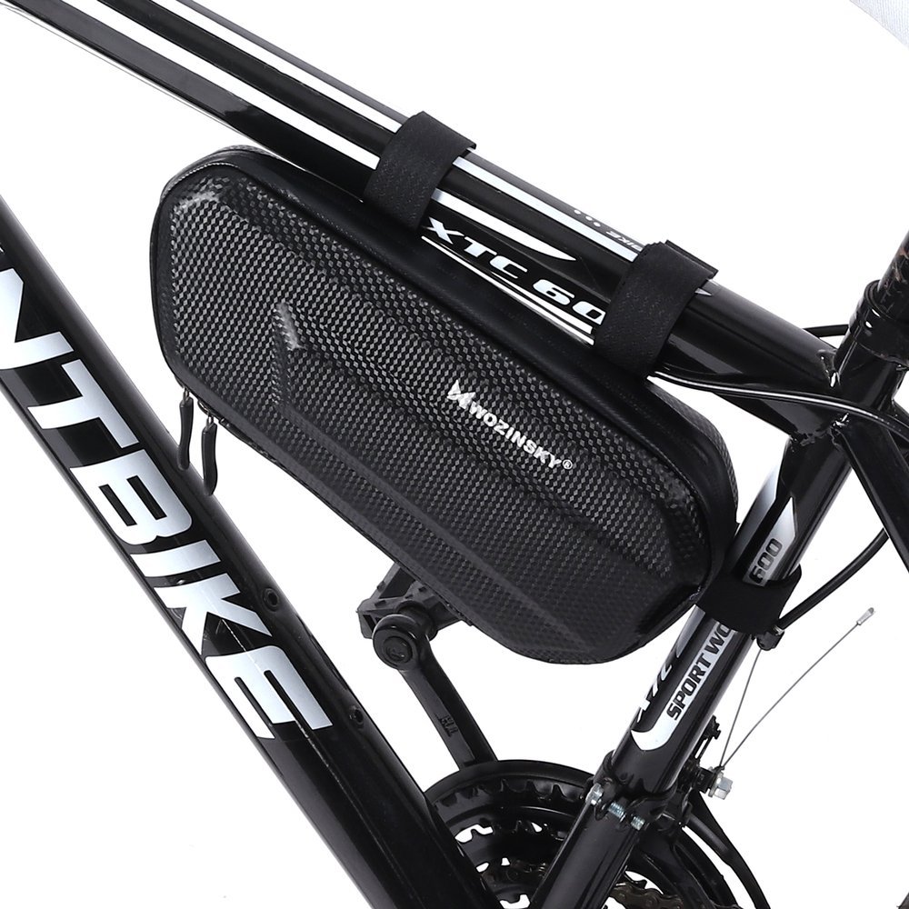Bicycle bag for bicycle frame 1.5 l black