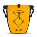 Waterproof bicycle rack pannier bag 25l yellow