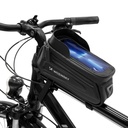 Bike frame bag with phone case 1.7 l black
