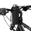 Thermal bottle bag for bike or scooter 1 l black
