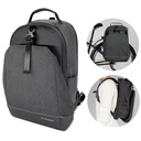 Bike rack backpack bike bag with rack 2in1 30l black
