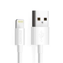 Kabeļa USB-A - Lightning MFI 1,8 m sertificēts balts