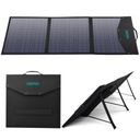 Solar foldable 120W DC 3 xUSB solar charger black