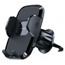 Car phone clip holder for air vent grille black
