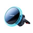 Car holder for phone with Qi 15W inductive charger MagSafe for grille silver