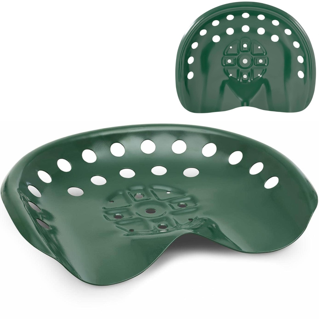 Seat seat for tractor tractor mower forklift 44 x 34 cm green