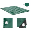 Protective tarpaulin mesh sheet 400 x 300 cm