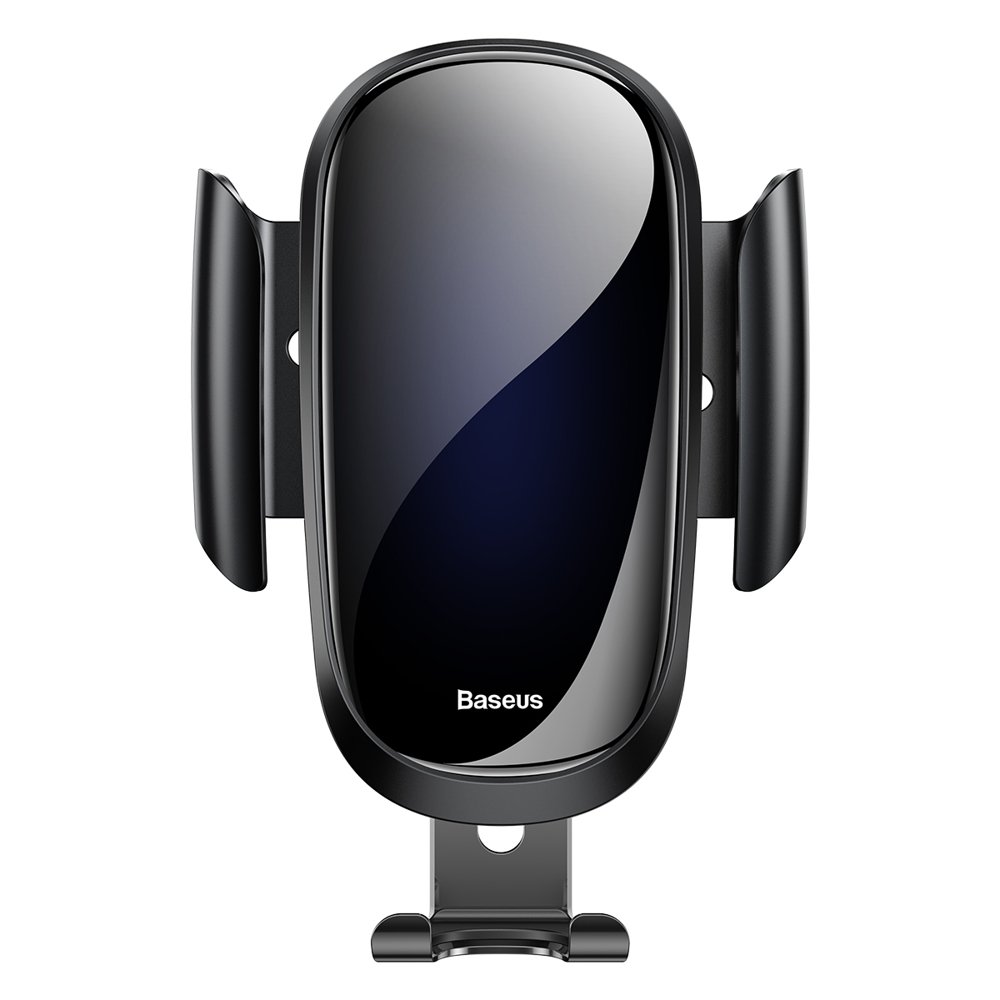 Gravity car phone holder for air vent vent black