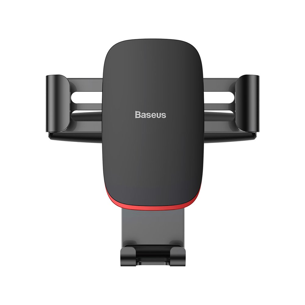 Metal car gravity mount for CD slot black
