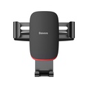 Metal car gravity mount for CD slot black