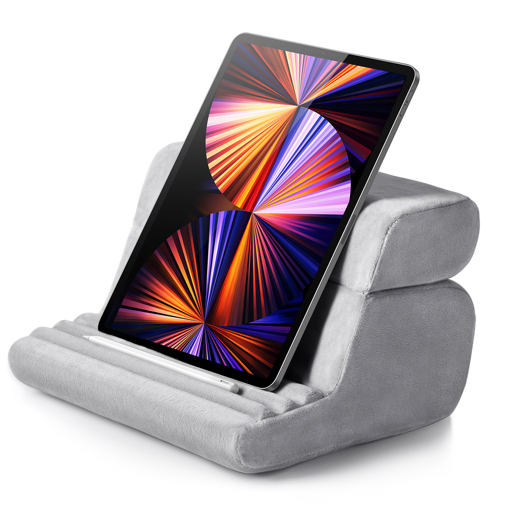 Sulankstomas planšetinio telefono stovas "Velour Grey