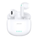 TWS belaidės ENC ausinės atsparios vandeniui IPX4 "Bluetooth 5.3", baltos spalvos