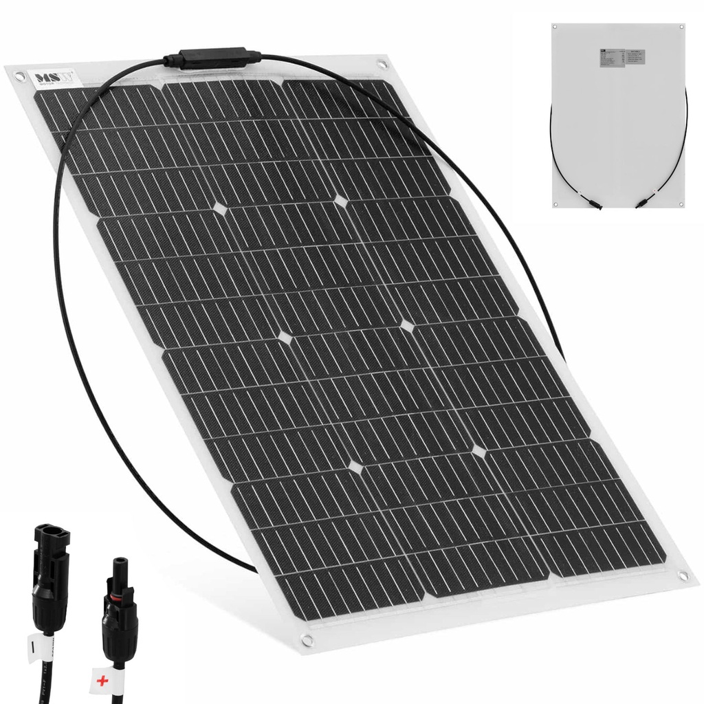 Monokristalinė saulės baterija kemperiui 70 W