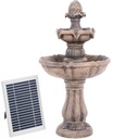 Solar garden cascade fountain 3 level 44 x 44 x 82 cm 3 Watt.
