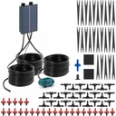 Garden irrigation system solar automatic 50 drippers 10 m 1.6 W