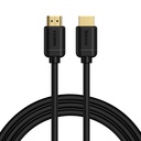 HDMI 2.0 4K 60 Hz 3D HDR 18 Gbps cable 2 m black